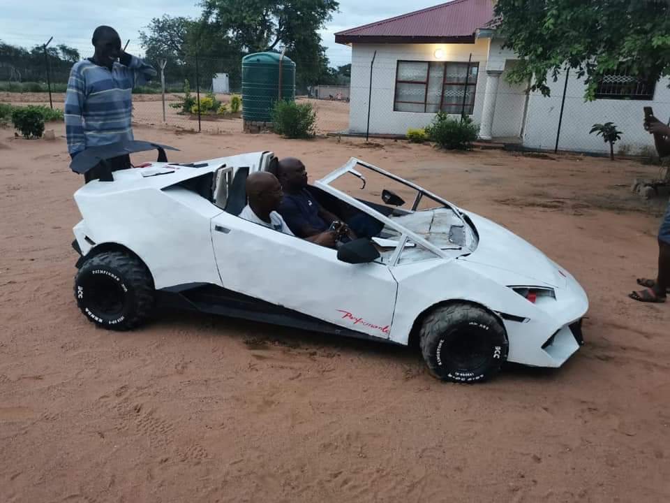 Mukundi Malovhele has made his own Lamborghini 