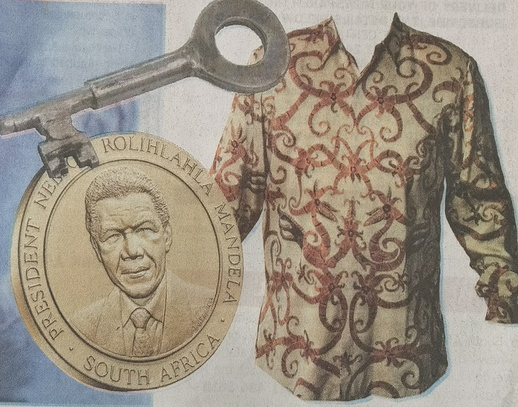 The key to Mandela 'Robben Island Key is being sold for R17 million